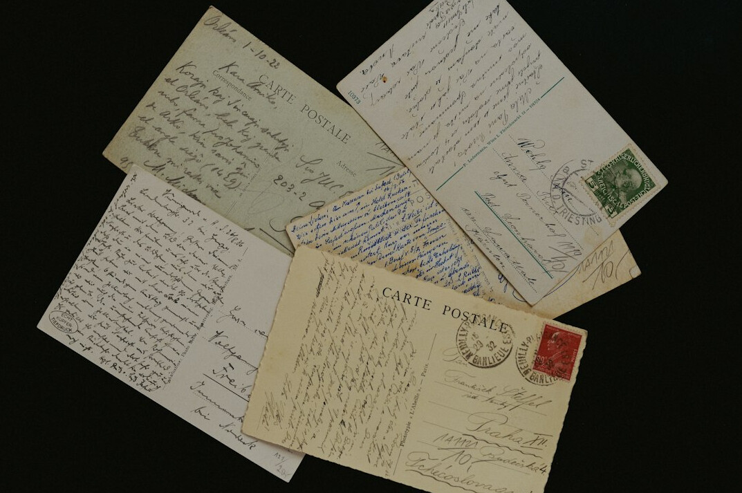 celebrity handwritten letters
